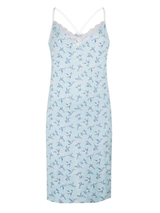 Charlie Choe La Vie Boheme blau/print nachtkleid
