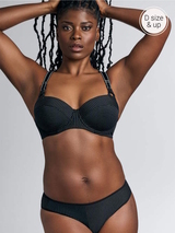 Marlies Dekkers Gloria schwarz/print vorgeformter bh