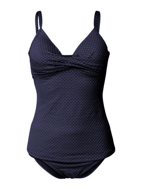 Bomain Rome grau/blau tankini set