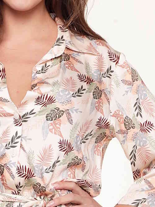 LingaDore Nacht Autumn Leaves braun/print jumpsuit