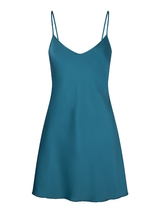 LingaDore Nacht Basic türkis slipdress