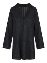 LingaDore Strand Black & White schwarz/gold tunika