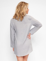 LingaDore Nacht Basic grau nachtkleid