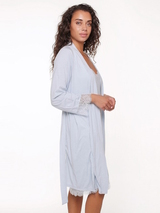 LingaDore Nacht Ballad Blue baby blau kimono