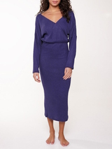 LingaDore Nacht Palazzo blau nachtkleid