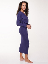 LingaDore Nacht Palazzo blau nachtkleid