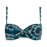 Marlies Dekkers Bademode Lotus türkis/print gemoldefer bikini bh