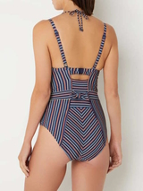Marlies Dekkers Bademode Holi Vintage navy-blau/print badeanzüge