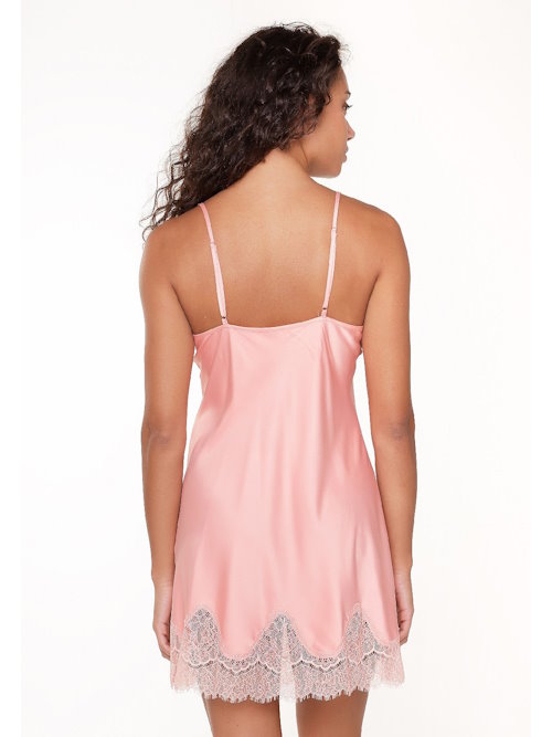 LingaDore Nacht Coral Tones koralle slipdress