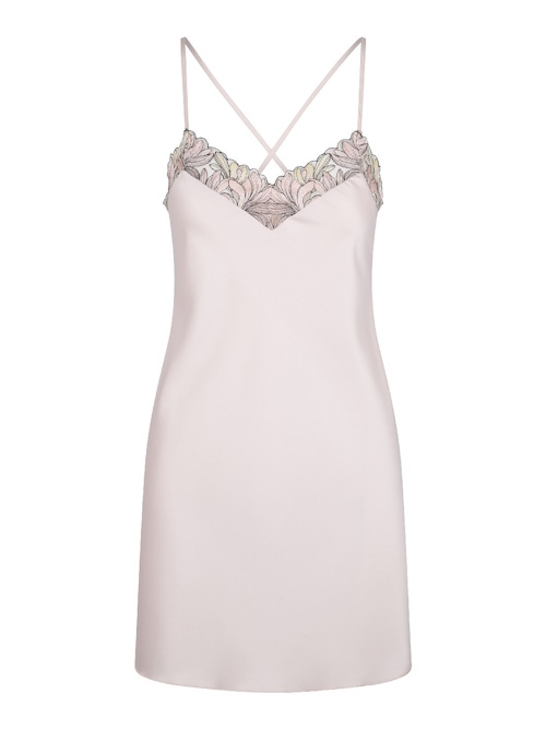 LingaDore Nacht Shell blush slipdress