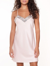 LingaDore Nacht Shell blush slipdress