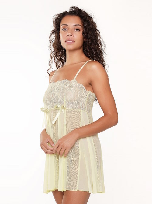 LingaDore Nacht Sunny Lime sunny lime slipdress