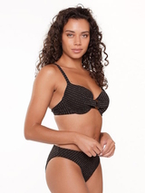 LingaDore Strand Black Diamond schwarz gemoldefer bikini bh