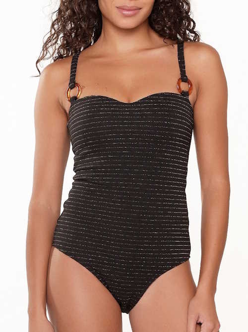 LingaDore Strand Black Diamond schwarz badeanzüge