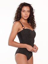 LingaDore Strand Black Diamond schwarz badeanzüge
