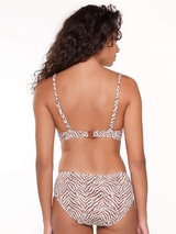 LingaDore Strand  Crazy wild & fun  braun/print gemoldefer bikini bh