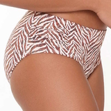 LingaDore Strand  Crazy wild & fun  braun/print bikini slip
