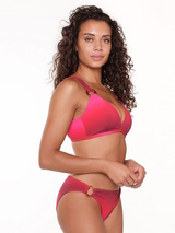 LingaDore Strand Orchid rot gemoldefer bikini bh