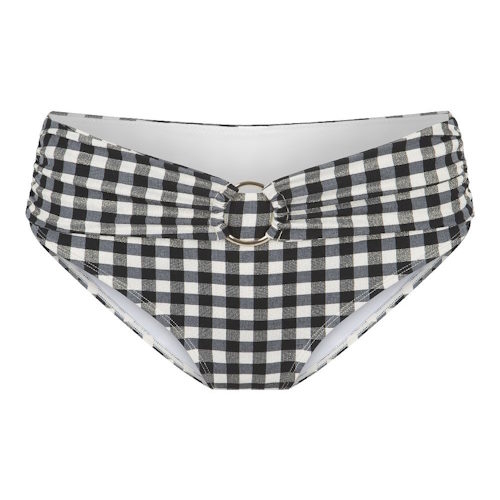 LingaDore Strand Square Print schwarz/weiß bikini slip