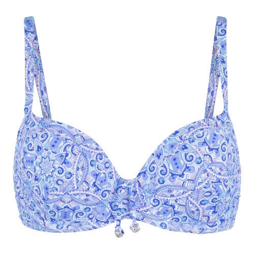 LingaDore Strand  All About The Details blau/print gemoldefer bikini bh
