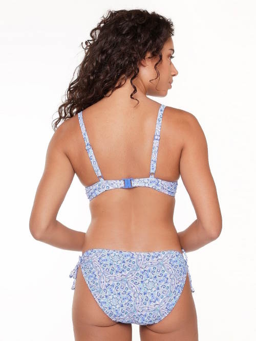 LingaDore Strand  All About The Details blau/print gemoldefer bikini bh
