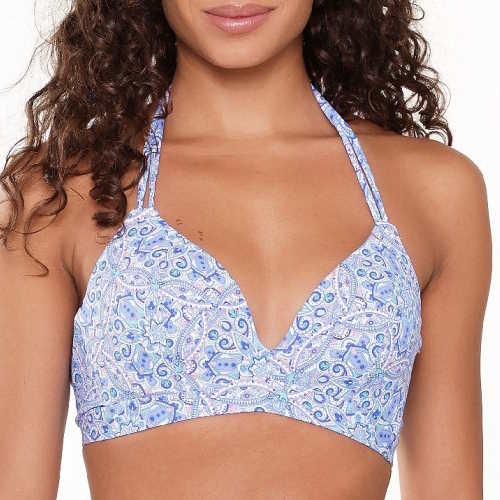 LingaDore Strand  All About The Details blau/print gemoldefer bikini bh