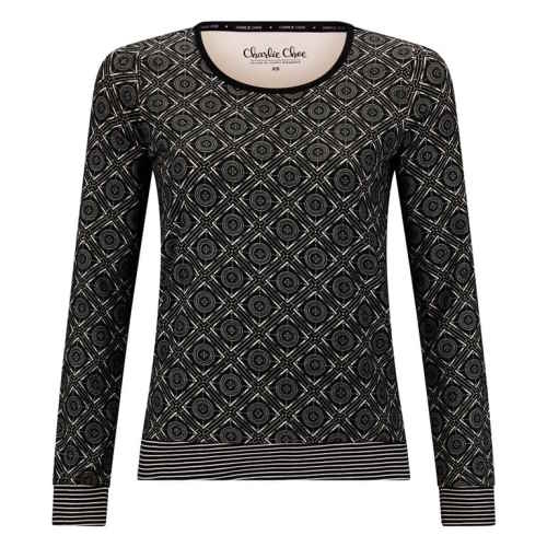 Charlie Choe Wilde Träume schwarz/pink schlafshirt