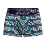 Mundo Unico Espuma De Mar türkis/print sport trunk