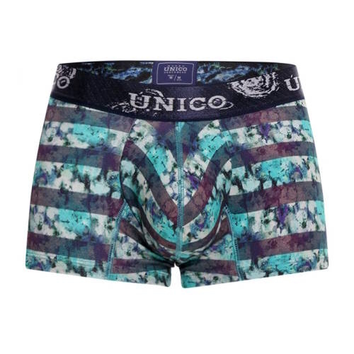 Mundo Unico Espuma De Mar türkis/print sport trunk