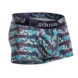 Mundo Unico Espuma De Mar türkis/print sport trunk
