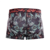 Mundo Unico Debacle schwarz/print sport trunk