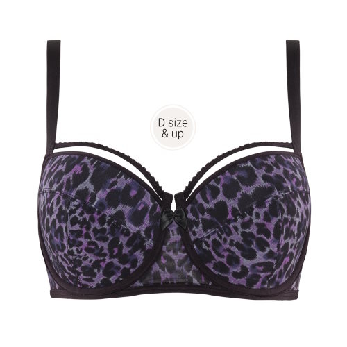 Marlies Dekkers Peekaboo violett/print vorgeformter bh