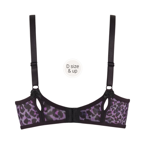 Marlies Dekkers Peekaboo violett/print vorgeformter bh
