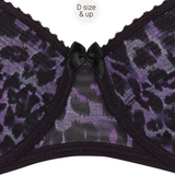 Marlies Dekkers Peekaboo violett/print nicht geformter bh