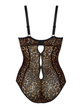 Marlies Dekkers Peekaboo braun/print korselett