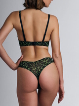 Marlies Dekkers Rapsody grün/print push up bh