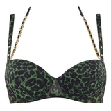 Marlies Dekkers Rapsody grün/print vorgeformter bh