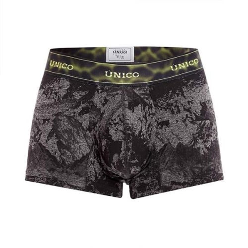 Mundo Unico Fango grau/print sport trunk