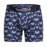 Mundo Unico Estriado blau/print sport boxershort