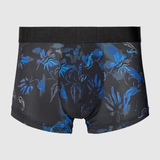 HOM Grant schwarz/print sport trunk