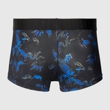 HOM Grant schwarz/print sport trunk