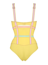 Marlies Dekkers Samba Queen gelb/print korselett