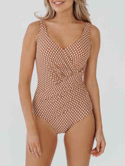 Bomain Marrakesh brand/pink badeanzüge