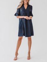 Bomain Capri navy-blau strandkleid