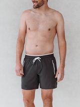 Bomain Basic schwarz badehose
