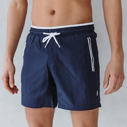 Bomain Basic navy-blau badehose
