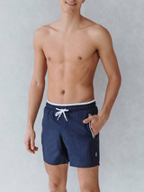 Bomain Basic navy-blau badehose
