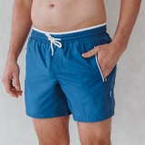 Bomain Basic jeans blau badehose