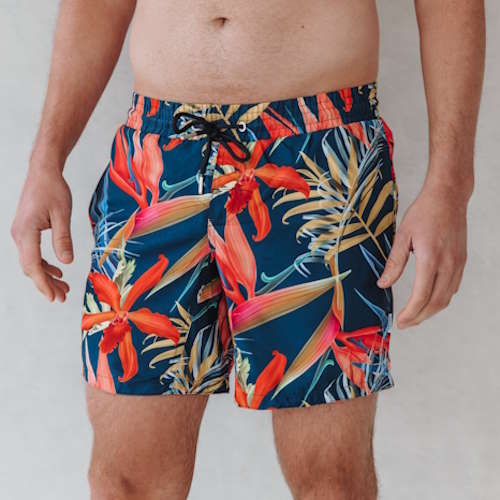 Bomain Jungle Print mehrfarbig/print badehose