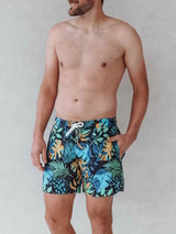 Bomain Jungle Print mehrfarbig/print badehose